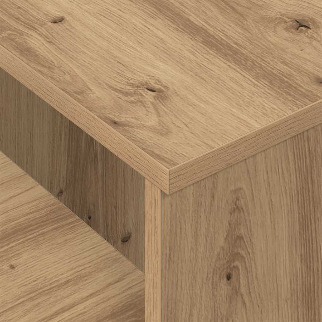 Wandtafel Artisan Eiken 91,5 x 35 x 38,5 cm Bewerkt hout is nu te koop bij PeponiXL, paradijselijk wonen!