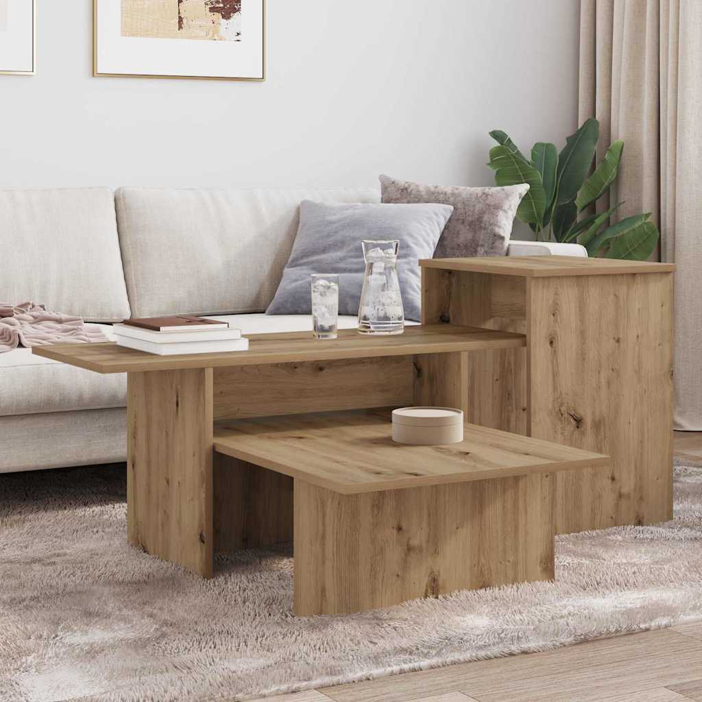 Wandtafel Artisan Eiken 91,5 x 35 x 38,5 cm Bewerkt hout is nu te koop bij PeponiXL, paradijselijk wonen!