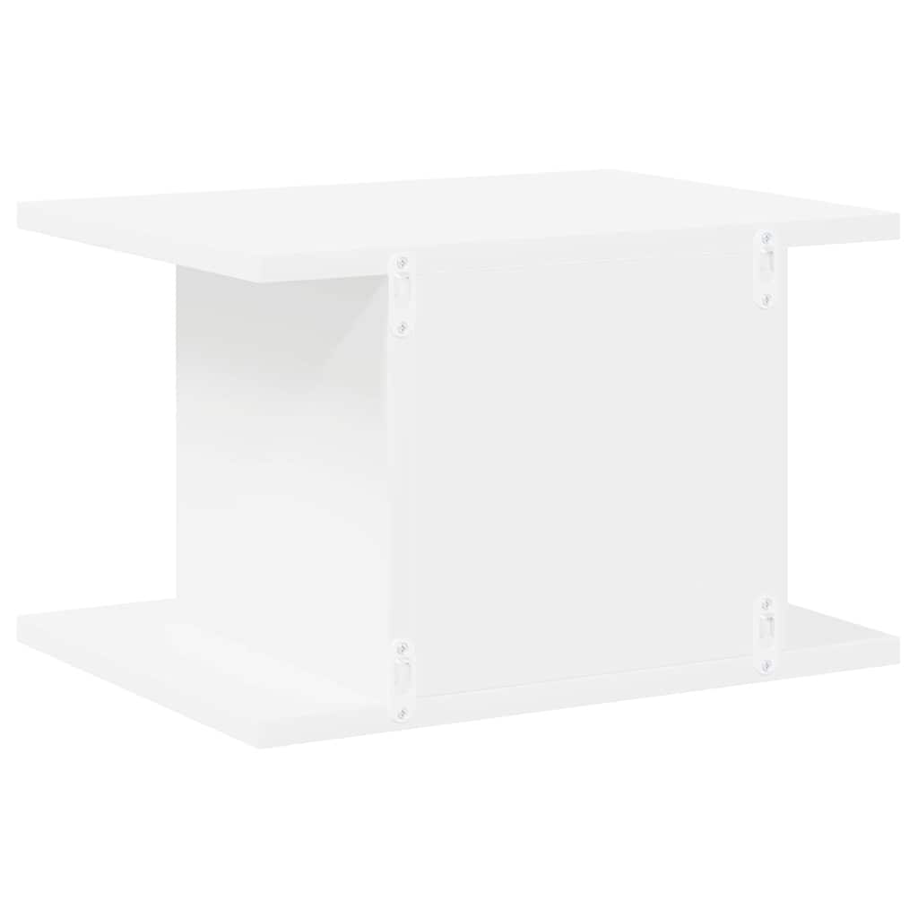 Nachtkastje 2 pcs Wit 40 x 30 x 25 cm Bewerkt hout is nu te koop bij PeponiXL, paradijselijk wonen!