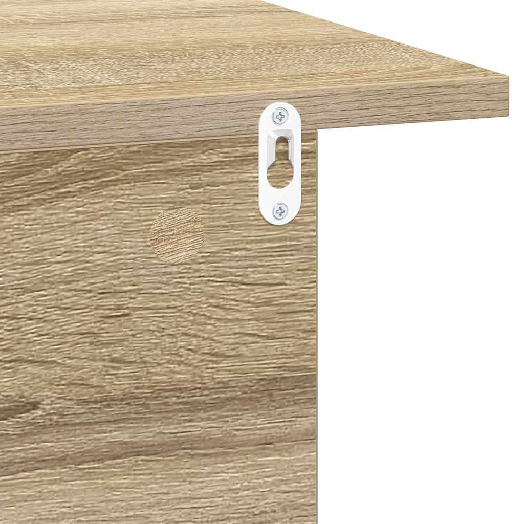Nachtkastje Sonoma Eiken 40 x 30 x 25 cm Bewerkt hout is nu te koop bij PeponiXL, paradijselijk wonen!