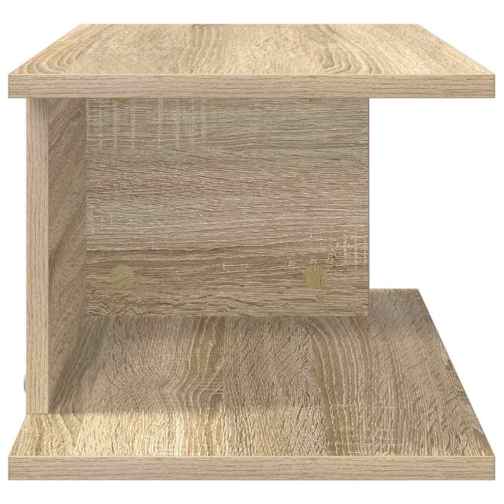 Nachtkastje 2 pcs Sonoma Eiken 40 x 30 x 25 cm Bewerkt hout is nu te koop bij PeponiXL, paradijselijk wonen!