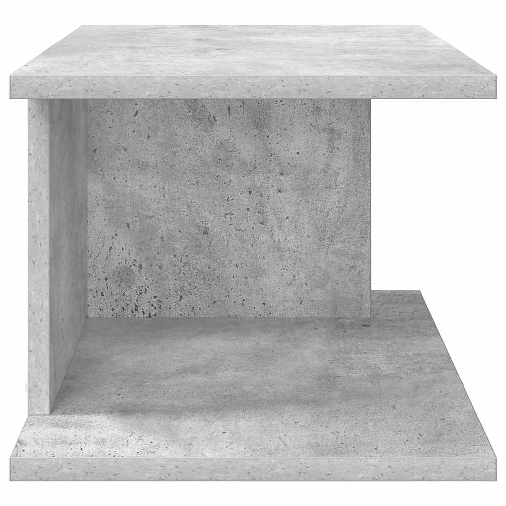 Nachtkastje Beton Grijs 40 x 30 x 25 cm Bewerkt hout is nu te koop bij PeponiXL, paradijselijk wonen!