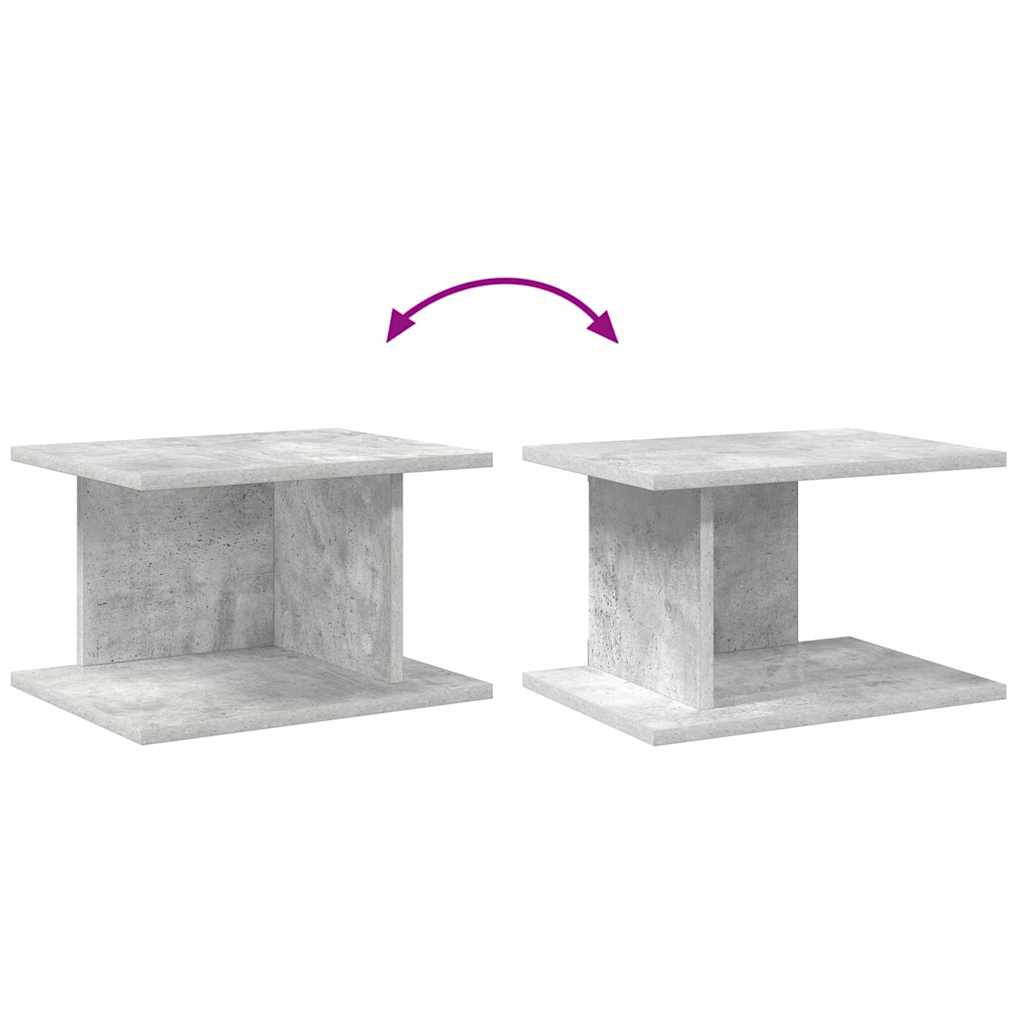 Nachtkastje 2 pcs Beton Grijs 40 x 30 x 25 cm Bewerkt hout is nu te koop bij PeponiXL, paradijselijk wonen!