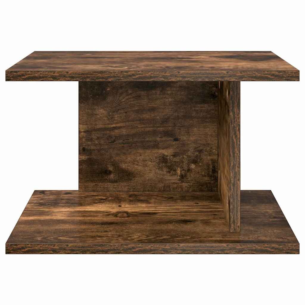 Nachtkastje Gerookt eiken 40 x 30 x 25 cm Bewerkt hout is nu te koop bij PeponiXL, paradijselijk wonen!
