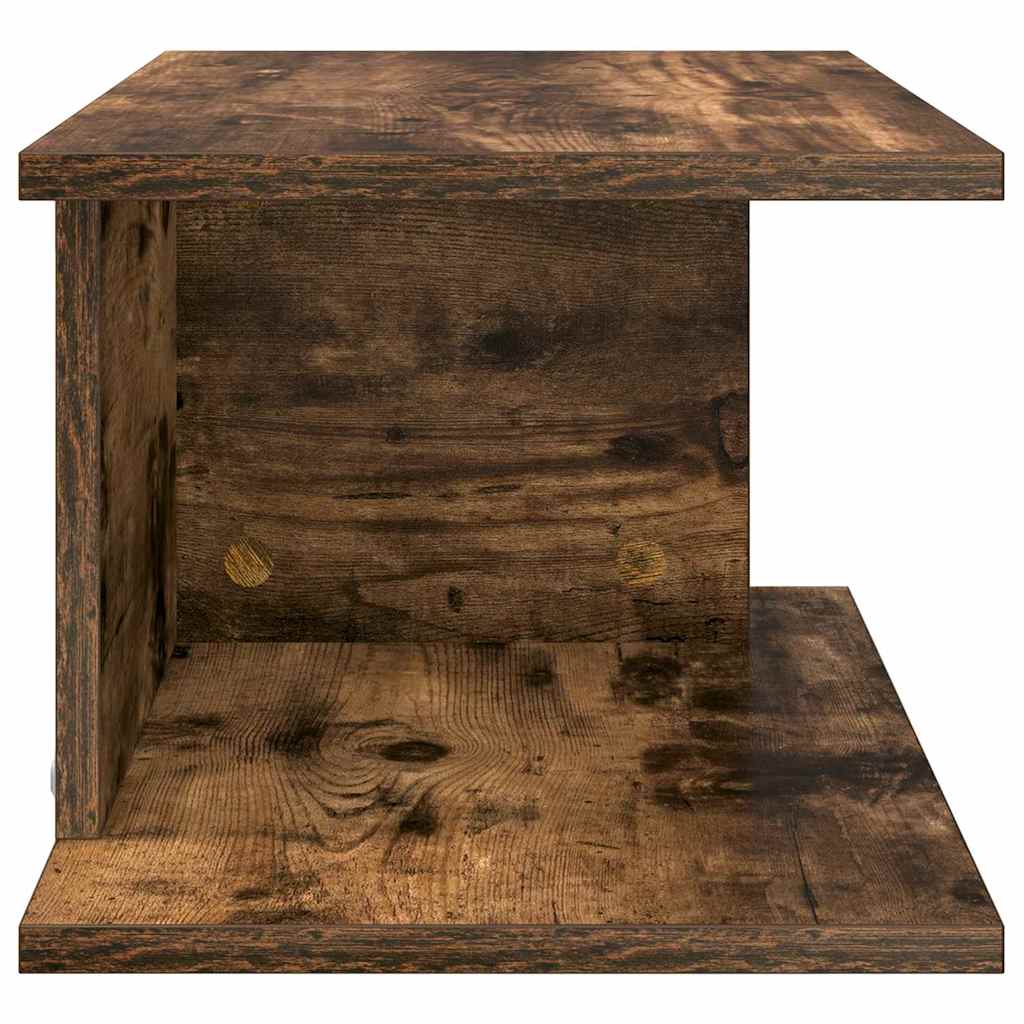 Nachtkastje Gerookt eiken 40 x 30 x 25 cm Bewerkt hout is nu te koop bij PeponiXL, paradijselijk wonen!