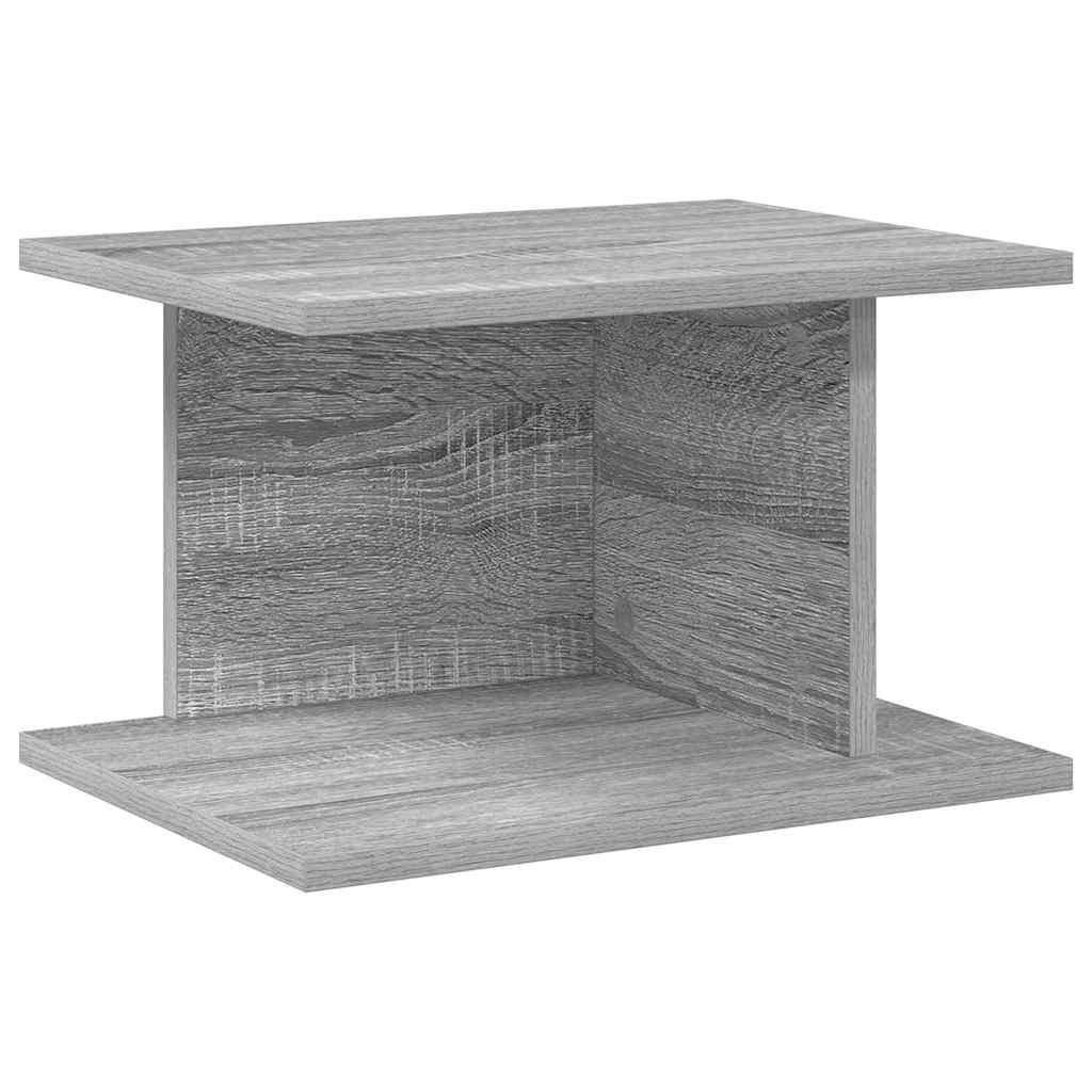 Nachtkastje Grijs Sonoma 40 x 30 x 25 cm Bewerkt hout is nu te koop bij PeponiXL, paradijselijk wonen!