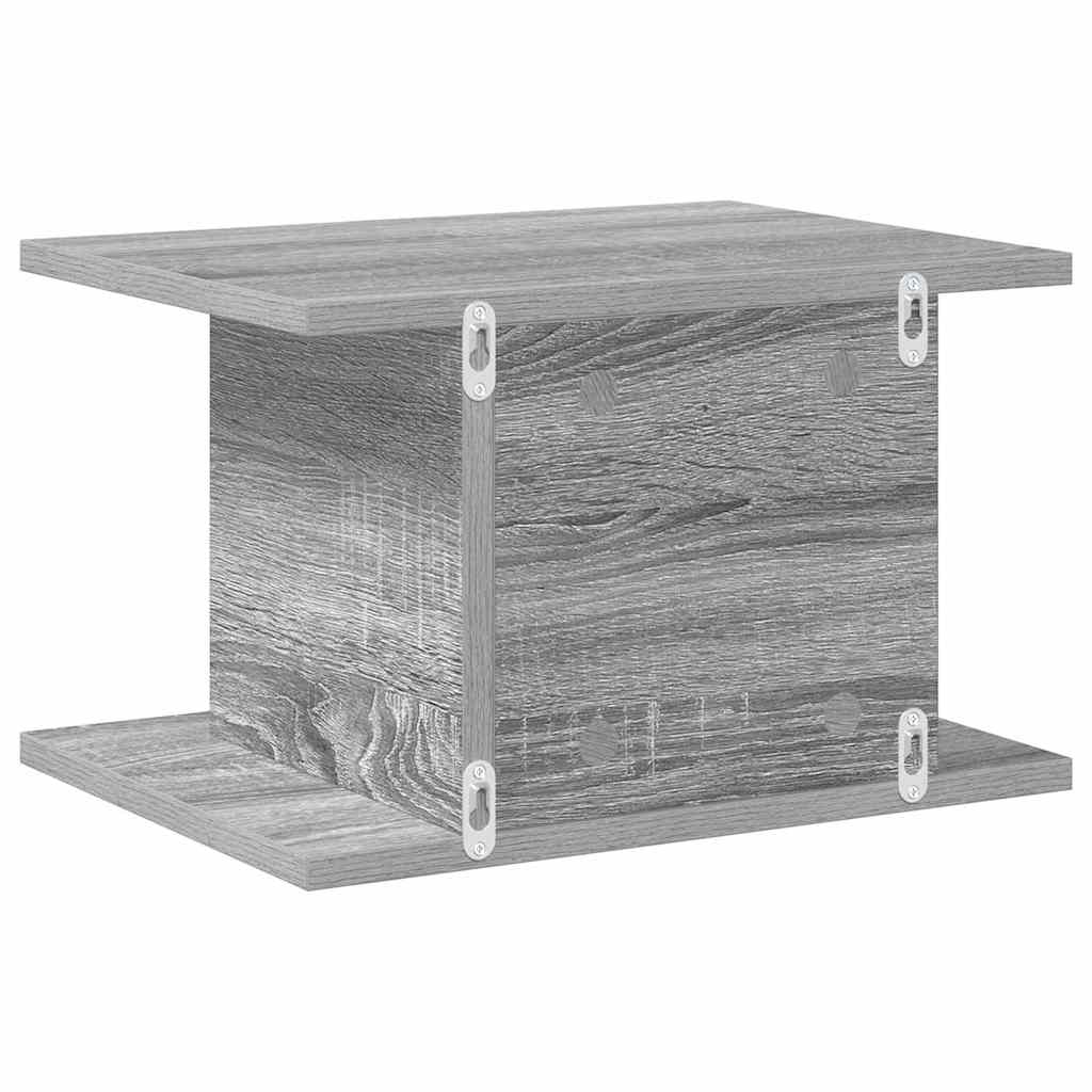 Nachtkastje Grijs Sonoma 40 x 30 x 25 cm Bewerkt hout is nu te koop bij PeponiXL, paradijselijk wonen!