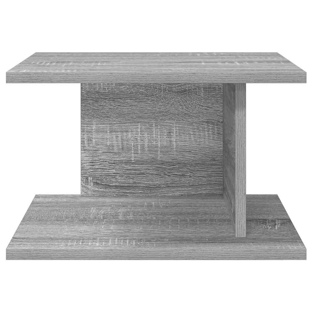 Nachtkastje Grijs Sonoma 40 x 30 x 25 cm Bewerkt hout is nu te koop bij PeponiXL, paradijselijk wonen!