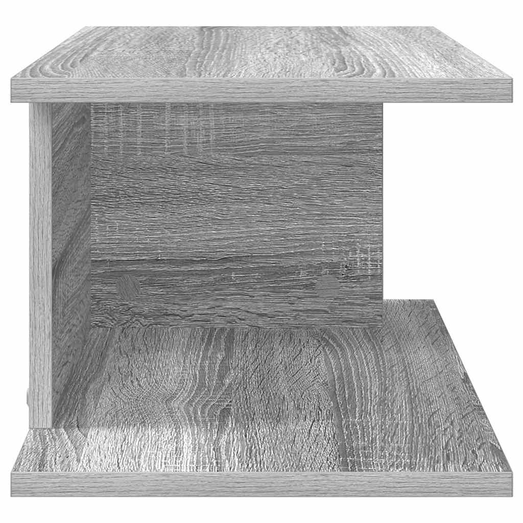Nachtkastje Grijs Sonoma 40 x 30 x 25 cm Bewerkt hout is nu te koop bij PeponiXL, paradijselijk wonen!