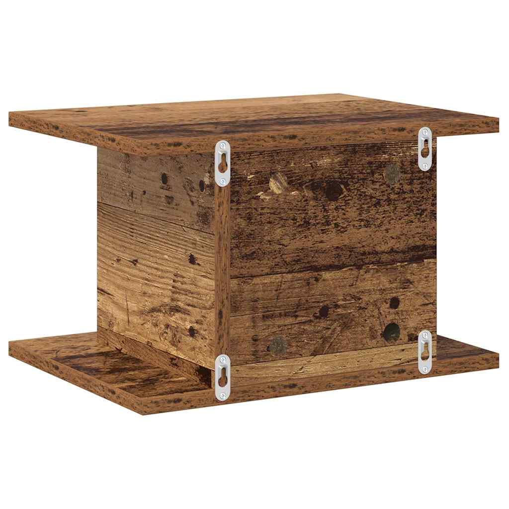 Nachtkastje Oudhout 40 x 30 x 25 cm Bewerkt hout is nu te koop bij PeponiXL, paradijselijk wonen!