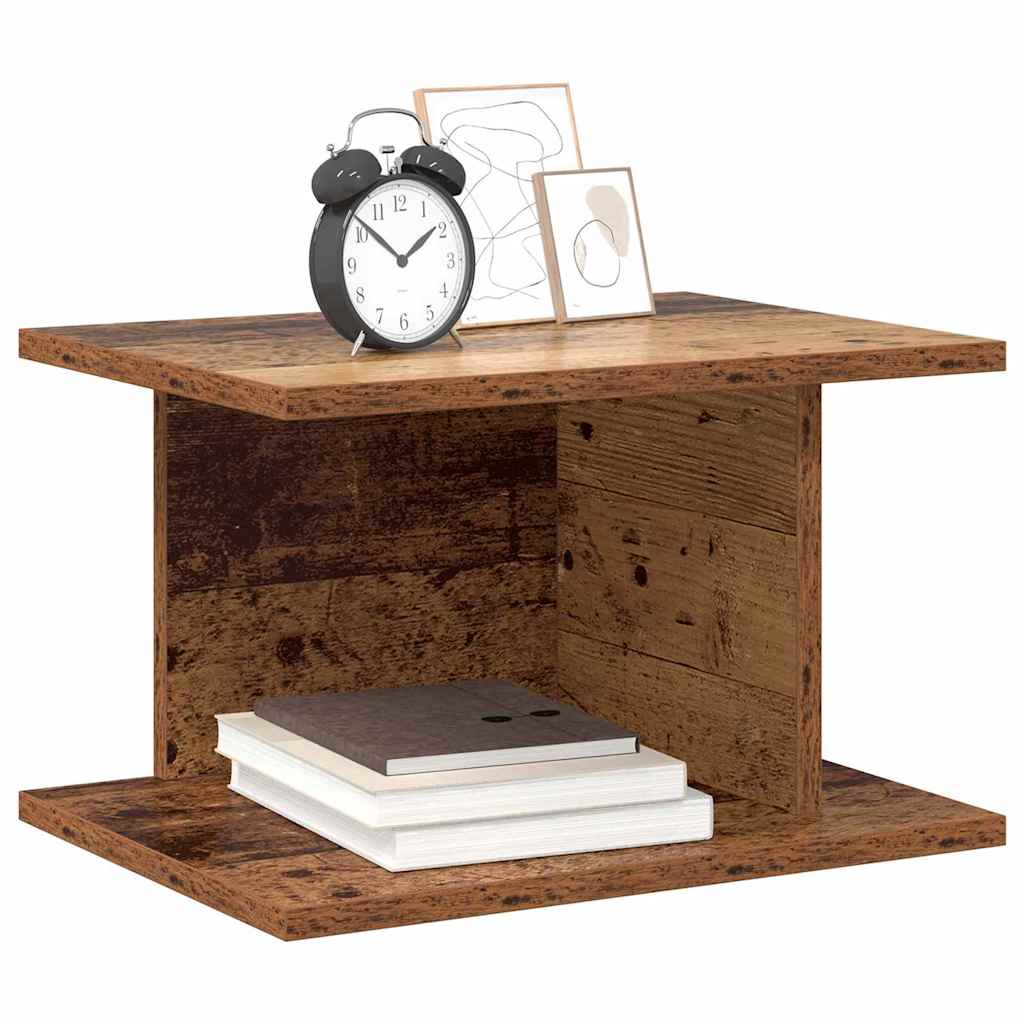 Nachtkastje Oudhout 40 x 30 x 25 cm Bewerkt hout is nu te koop bij PeponiXL, paradijselijk wonen!