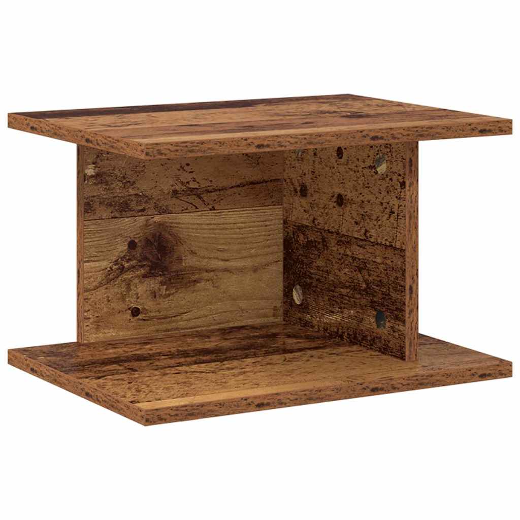 Nachtkastje 2 pcs Oudhout 40 x 30 x 25 cm Bewerkt hout is nu te koop bij PeponiXL, paradijselijk wonen!