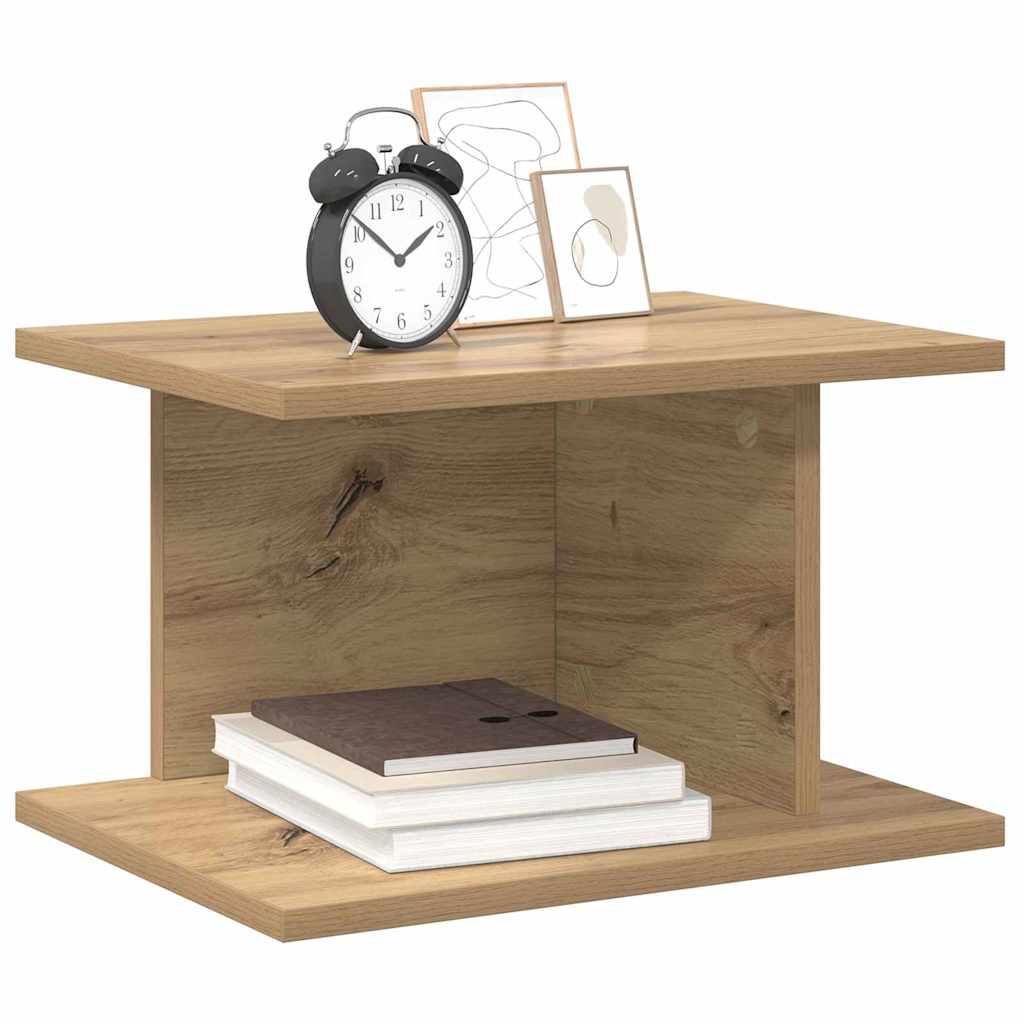 Nachtkastje Artisan Eiken 40 x 30 x 25 cm Bewerkt hout is nu te koop bij PeponiXL, paradijselijk wonen!