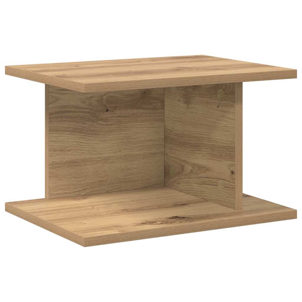 Nachtkastje 2 pcs Artisan Eiken 40 x 30 x 25 cm Bewerkt hout is nu te koop bij PeponiXL, paradijselijk wonen!