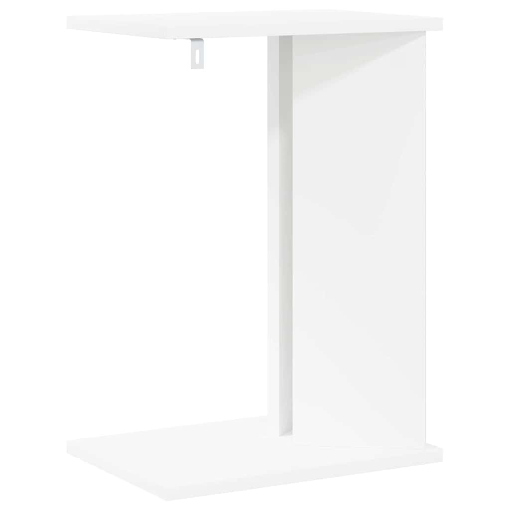 Bijzettafel Wit 35 x 25 x 50 cm Bewerkt hout is nu te koop bij PeponiXL, paradijselijk wonen!