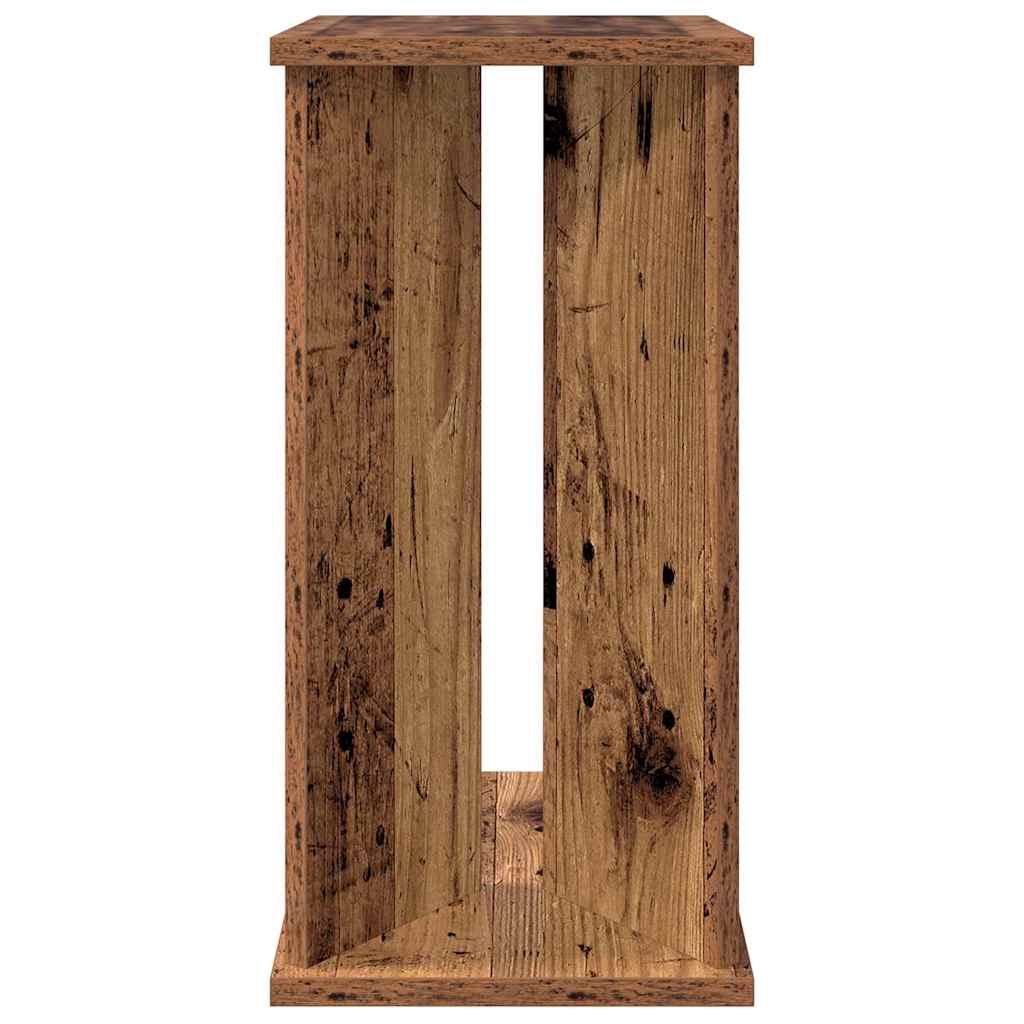 Bijzettafel Oudhout 35 x 25 x 50 cm Bewerkt hout is nu te koop bij PeponiXL, paradijselijk wonen!