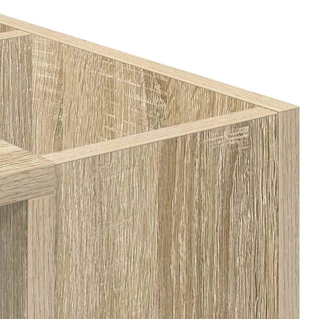 Salontafel Sonoma Eiken 101,5 x 50 x 37 cm Bewerkt hout is nu te koop bij PeponiXL, paradijselijk wonen!