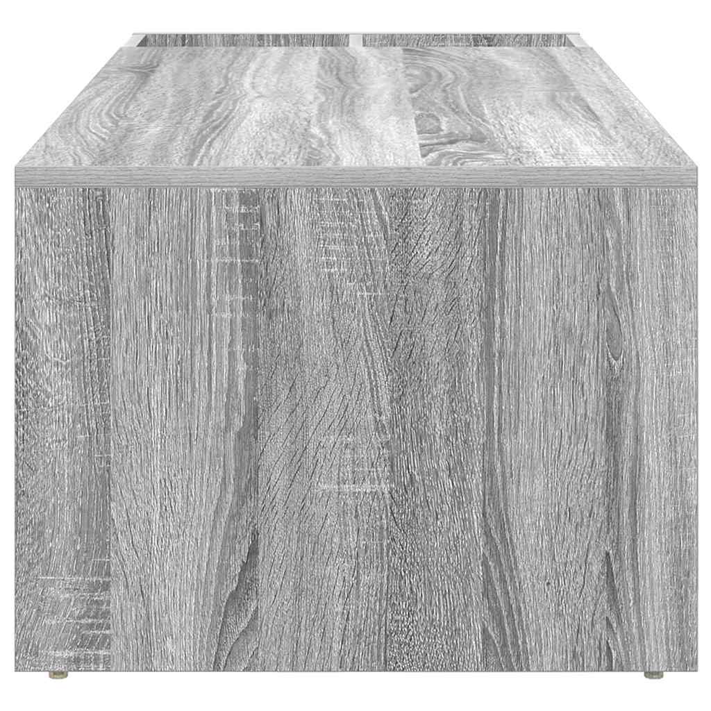 Salontafel Grijs Sonoma 101,5 x 50 x 37 cm Bewerkt hout is nu te koop bij PeponiXL, paradijselijk wonen!