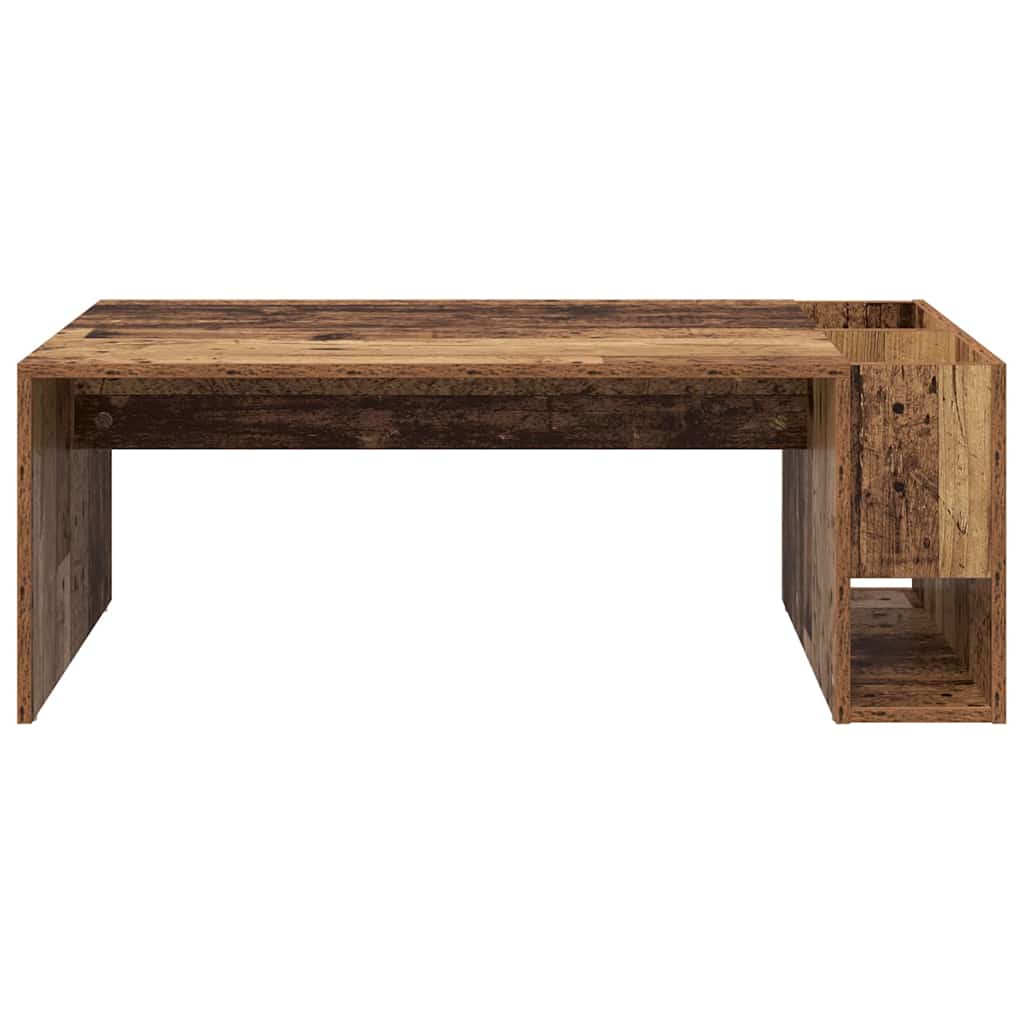 Salontafel Oudhout 101,5 x 50 x 37 cm Bewerkt hout is nu te koop bij PeponiXL, paradijselijk wonen!