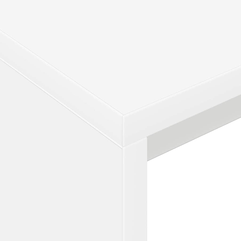 Bureau Wit 109 x 50 x 78 cm Bewerkt hout is nu te koop bij PeponiXL, paradijselijk wonen!