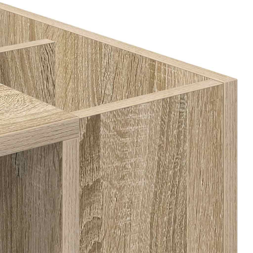 Bureau Sonoma Eiken 109 x 50 x 78 cm Bewerkt hout is nu te koop bij PeponiXL, paradijselijk wonen!