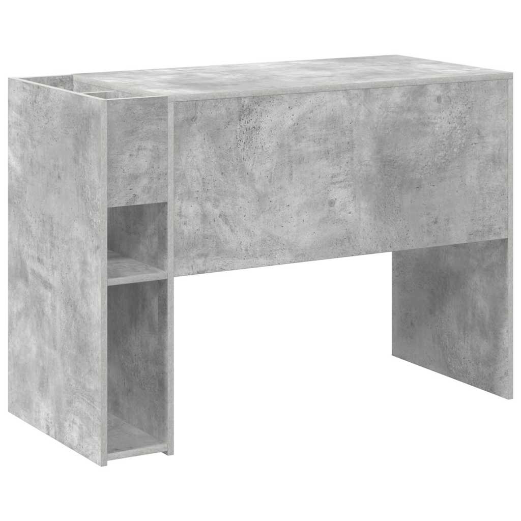 Bureau Beton Grijs 109 x 50 x 78 cm Bewerkt hout is nu te koop bij PeponiXL, paradijselijk wonen!