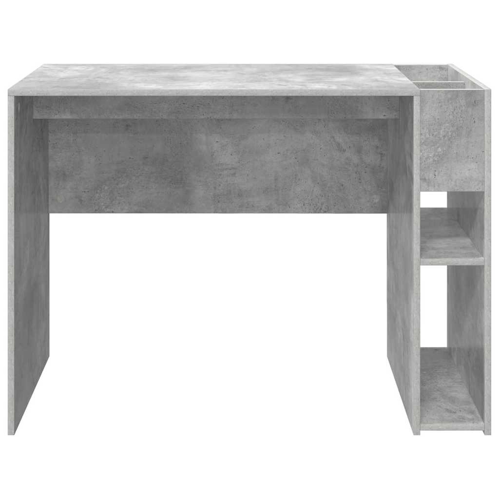 Bureau Beton Grijs 109 x 50 x 78 cm Bewerkt hout is nu te koop bij PeponiXL, paradijselijk wonen!
