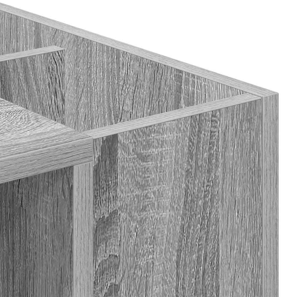 Bureau Grijs Sonoma 109 x 50 x 78 cm Bewerkt hout is nu te koop bij PeponiXL, paradijselijk wonen!