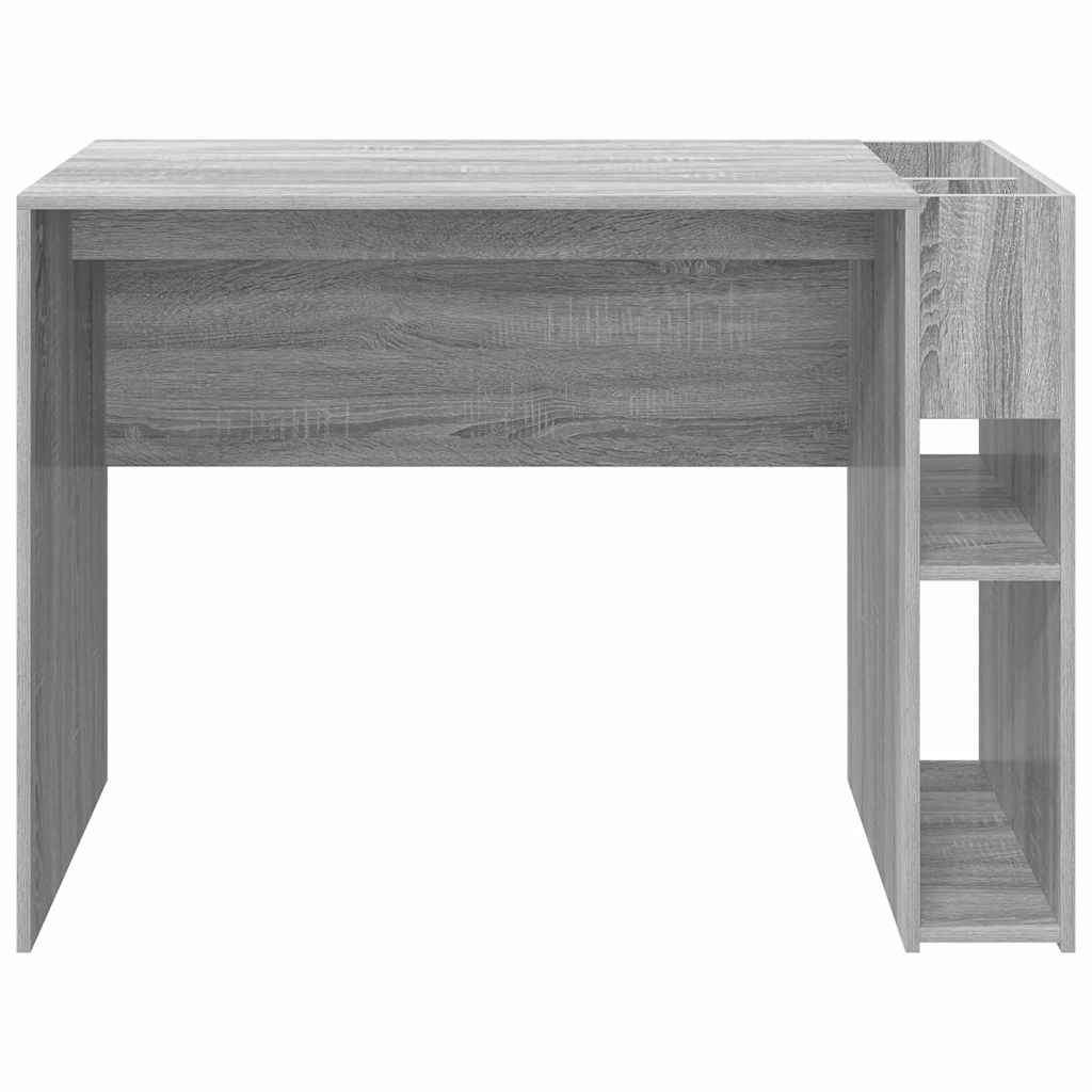 Bureau Grijs Sonoma 109 x 50 x 78 cm Bewerkt hout is nu te koop bij PeponiXL, paradijselijk wonen!