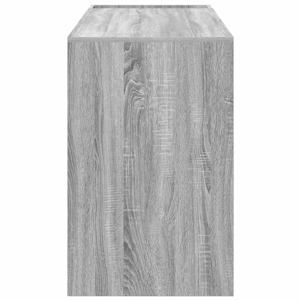 Bureau Grijs Sonoma 109 x 50 x 78 cm Bewerkt hout is nu te koop bij PeponiXL, paradijselijk wonen!