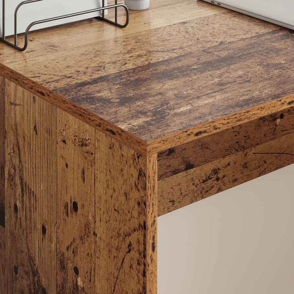 Bureau Oudhout 109 x 50 x 78 cm Bewerkt hout is nu te koop bij PeponiXL, paradijselijk wonen!