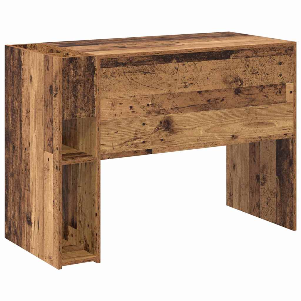 Bureau Oudhout 109 x 50 x 78 cm Bewerkt hout is nu te koop bij PeponiXL, paradijselijk wonen!