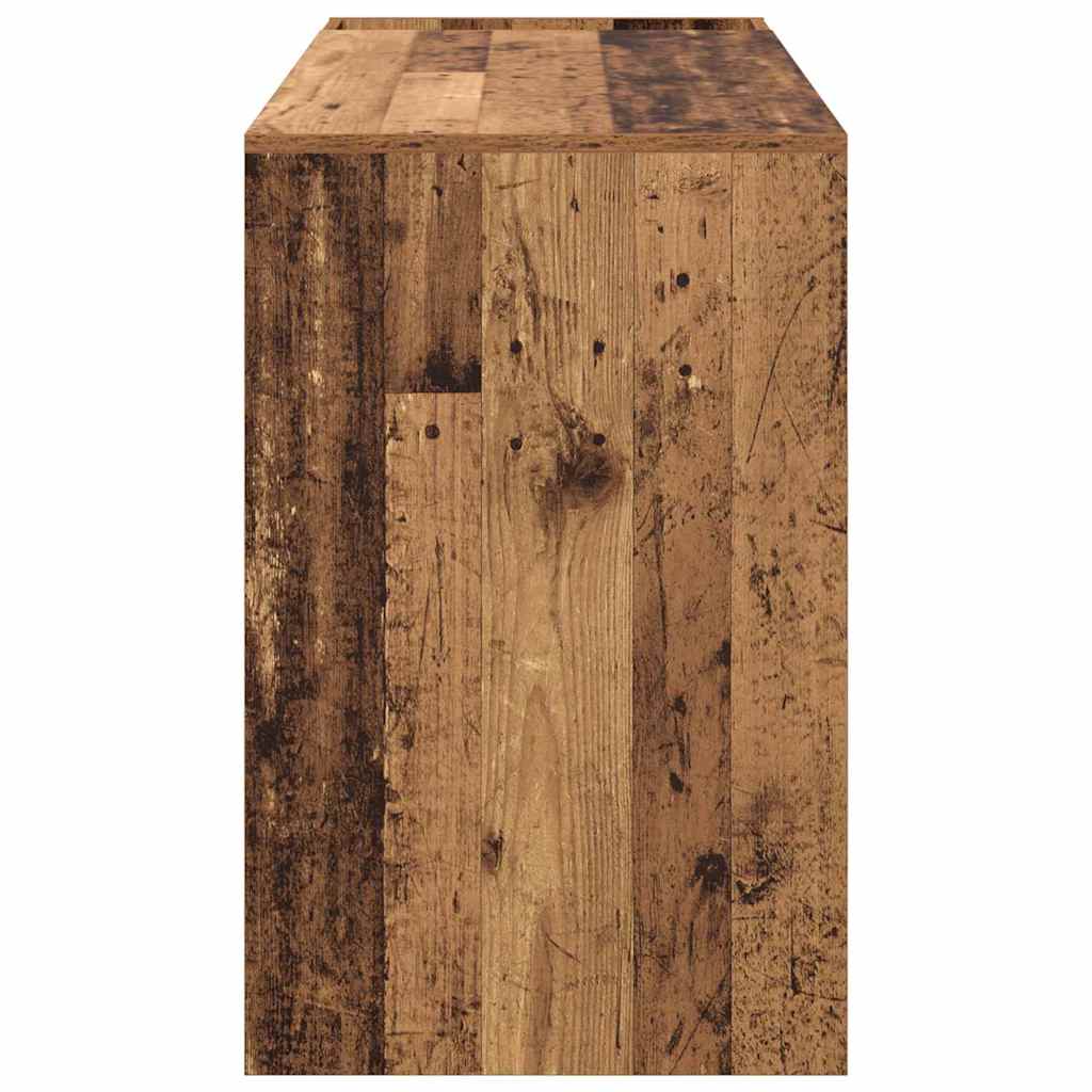 Bureau Oudhout 109 x 50 x 78 cm Bewerkt hout is nu te koop bij PeponiXL, paradijselijk wonen!