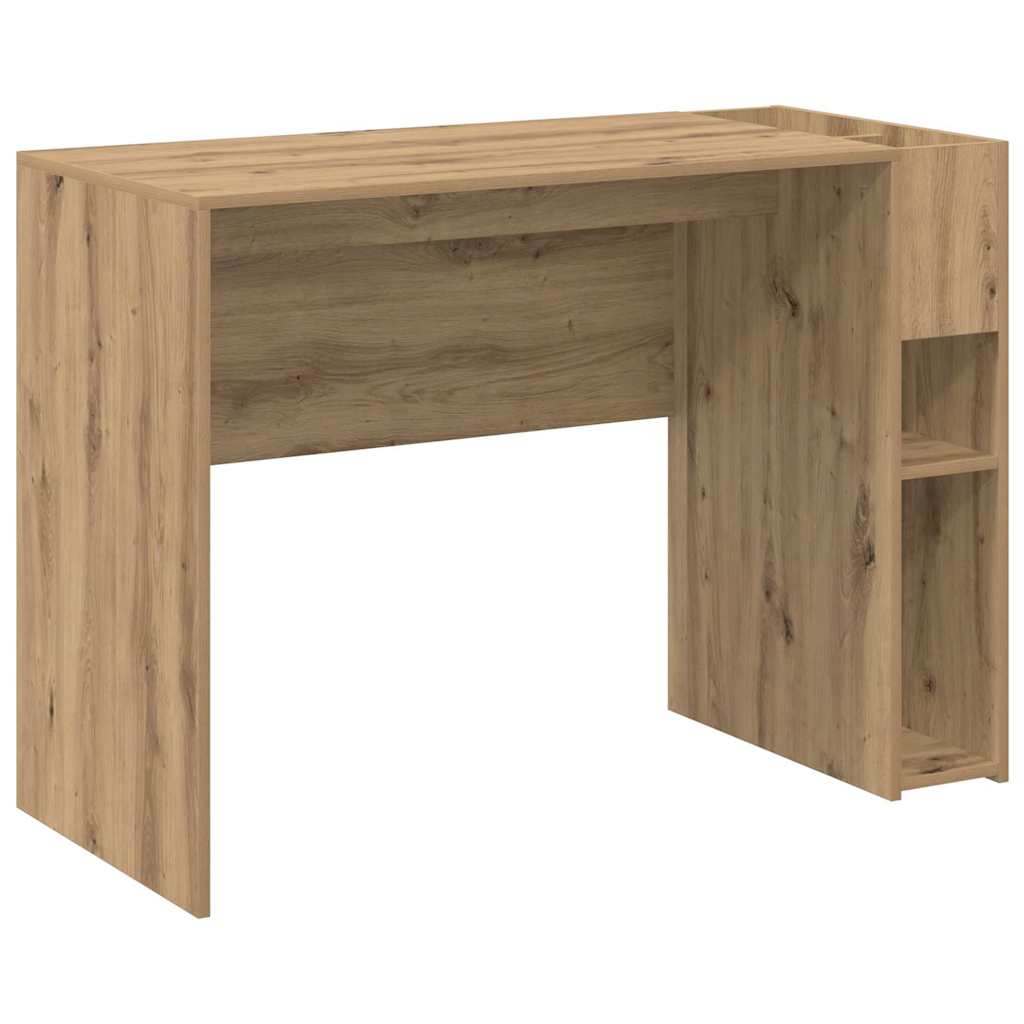 Bureau Artisan Eiken 109 x 50 x 78 cm Bewerkt hout is nu te koop bij PeponiXL, paradijselijk wonen!