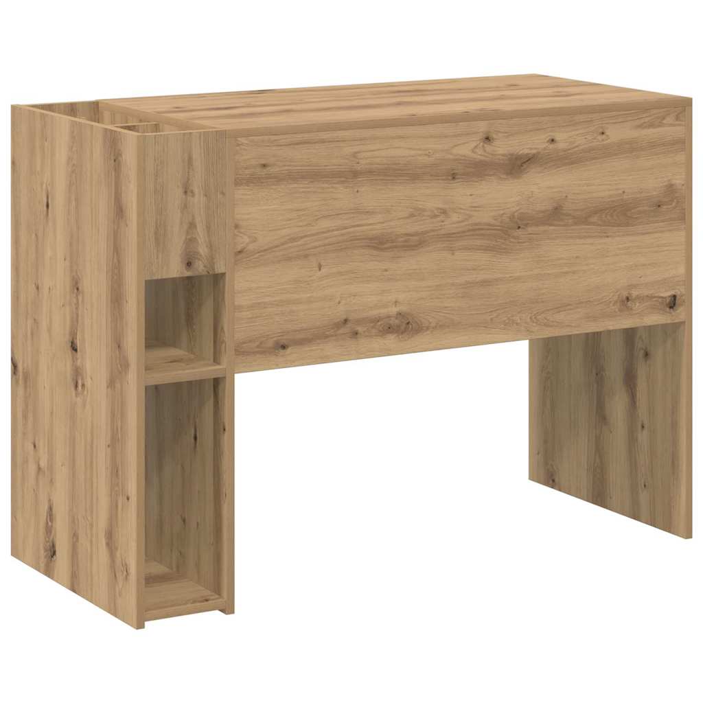 Bureau Artisan Eiken 109 x 50 x 78 cm Bewerkt hout is nu te koop bij PeponiXL, paradijselijk wonen!
