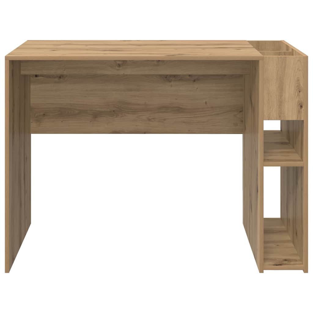 Bureau Artisan Eiken 109 x 50 x 78 cm Bewerkt hout is nu te koop bij PeponiXL, paradijselijk wonen!