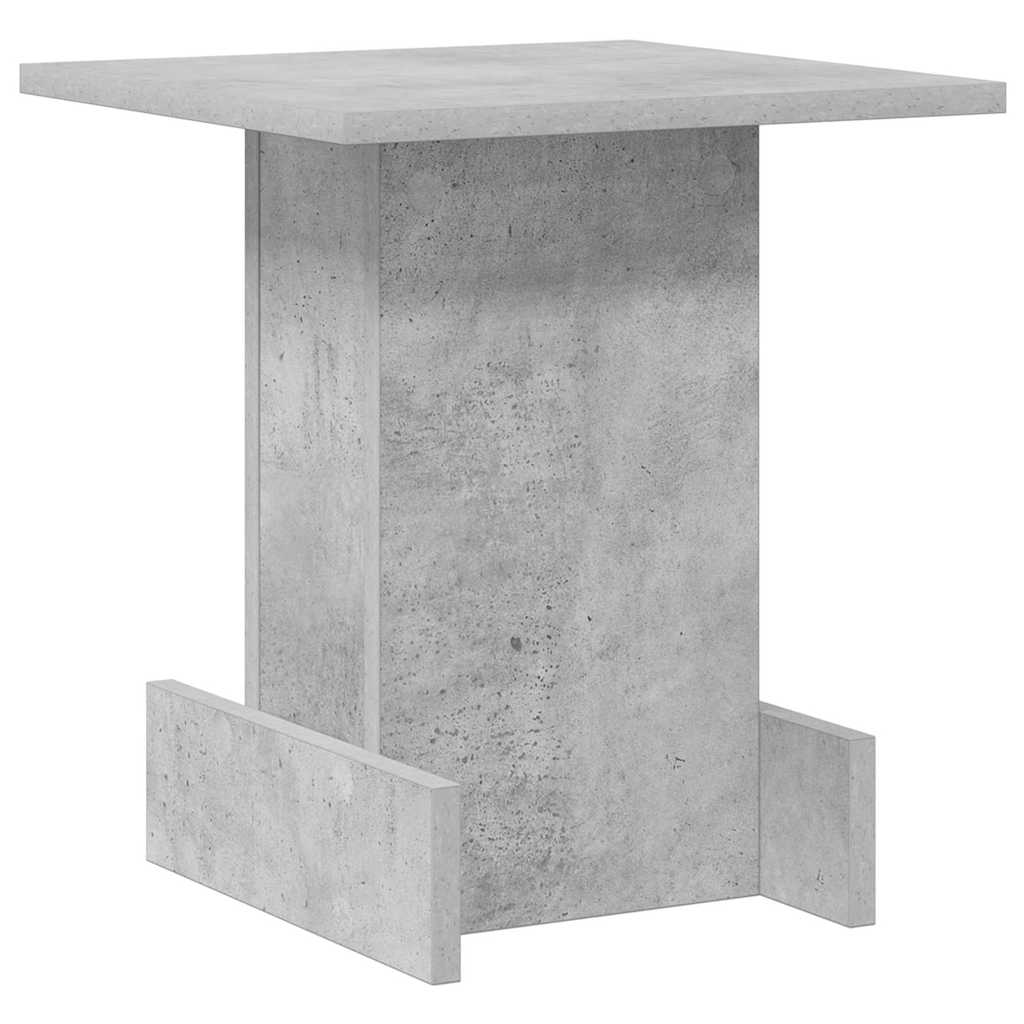 Bijzettafel Beton Grijs 35,5 x 35 x 40 cm Bewerkt hout is nu te koop bij PeponiXL, paradijselijk wonen!