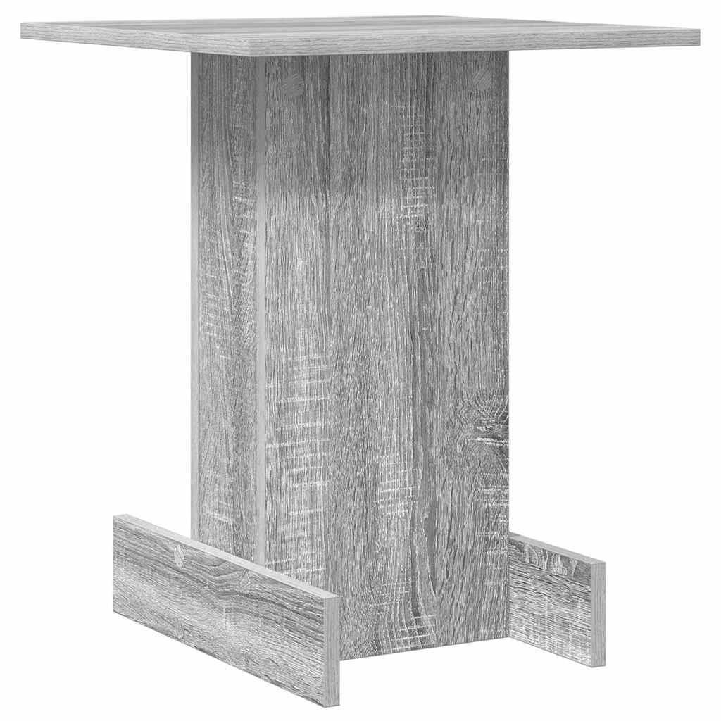Bijzettafel Grijs Sonoma 44,5 x 45 x 55 cm Bewerkt hout is nu te koop bij PeponiXL, paradijselijk wonen!