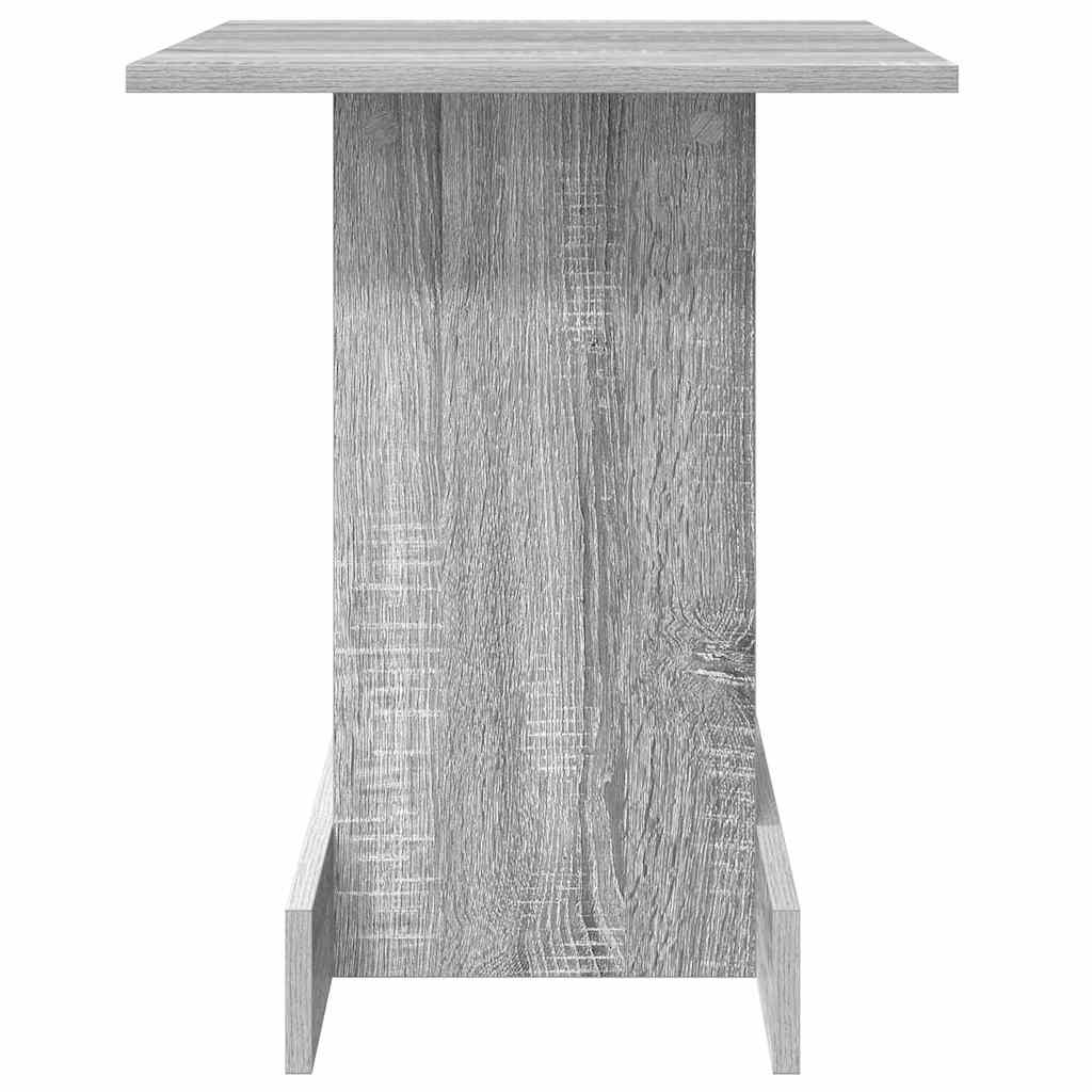 Bijzettafel Grijs Sonoma 44,5 x 45 x 55 cm Bewerkt hout is nu te koop bij PeponiXL, paradijselijk wonen!
