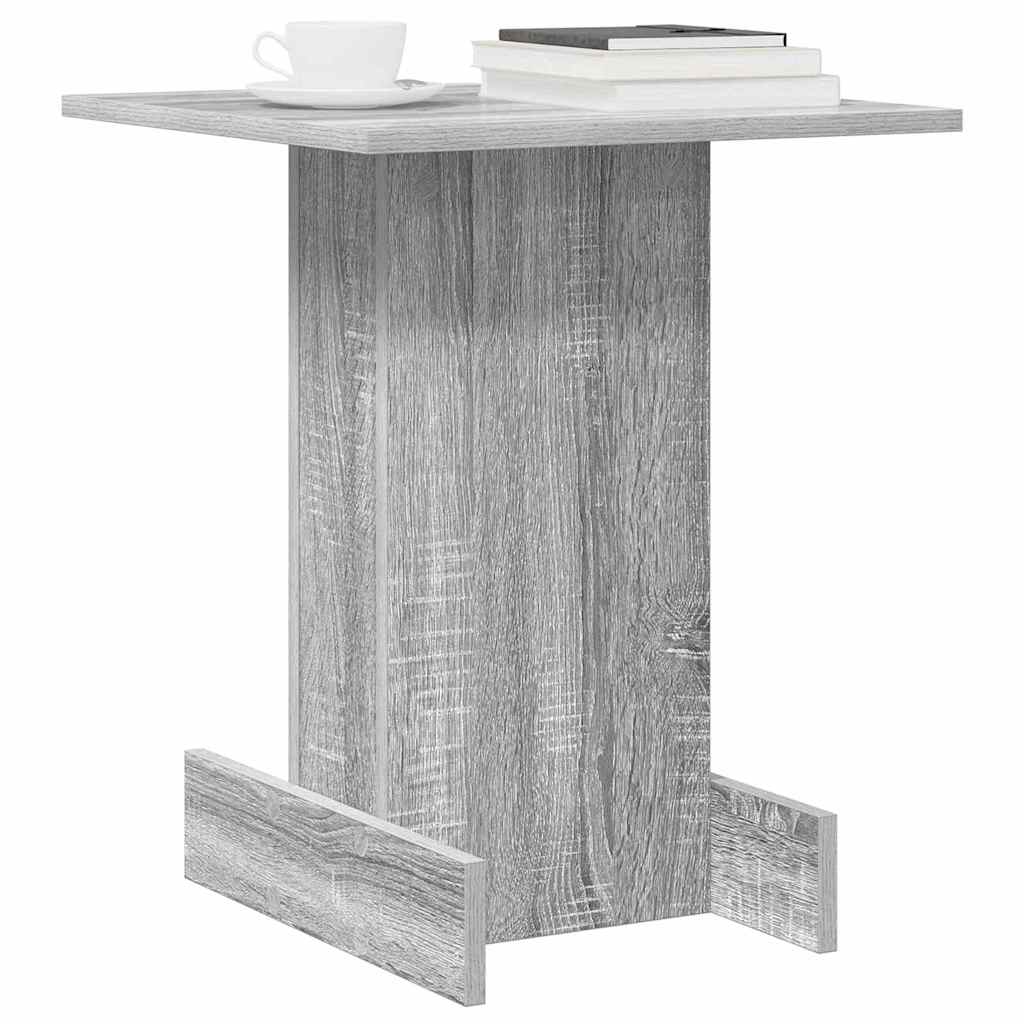 Bijzettafel Grijs Sonoma 44,5 x 45 x 55 cm Bewerkt hout is nu te koop bij PeponiXL, paradijselijk wonen!