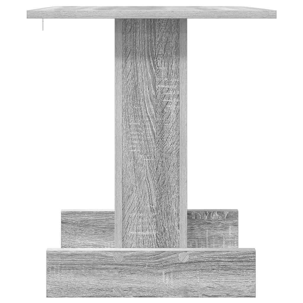 Bijzettafel Grijs Sonoma 44,5 x 45 x 55 cm Bewerkt hout is nu te koop bij PeponiXL, paradijselijk wonen!