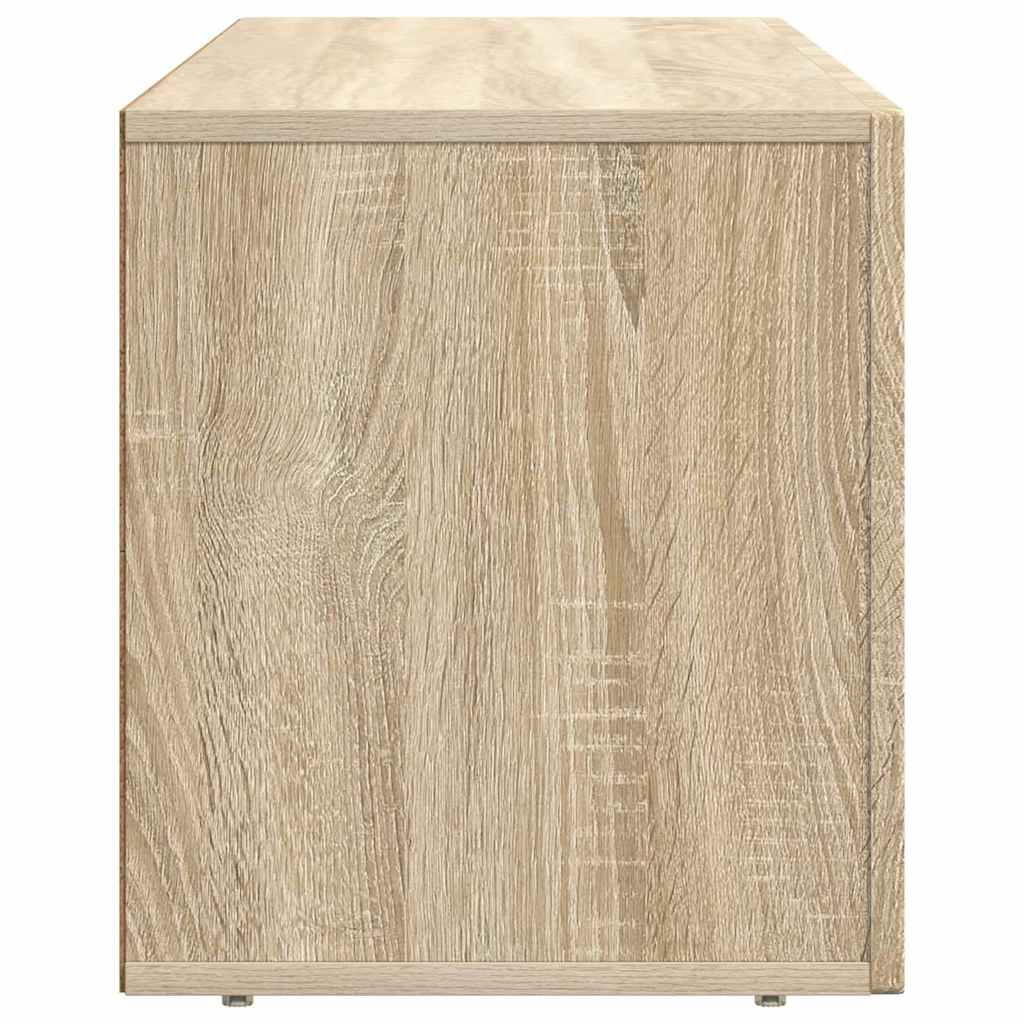 TV-kast Sonoma Eiken 100 x 35 x 40 cm Bewerkt hout is nu te koop bij PeponiXL, paradijselijk wonen!