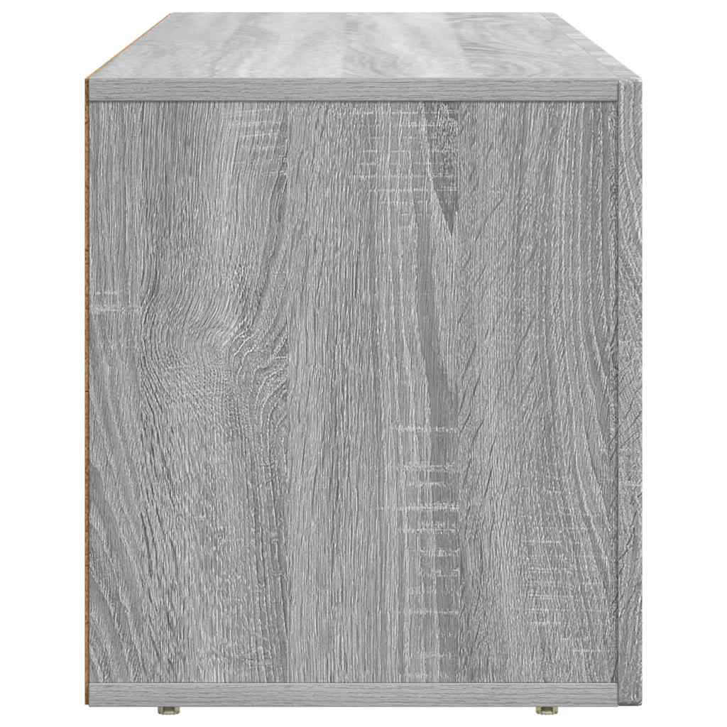TV-kast Grijs Sonoma 100 x 35 x 40 cm Bewerkt hout is nu te koop bij PeponiXL, paradijselijk wonen!