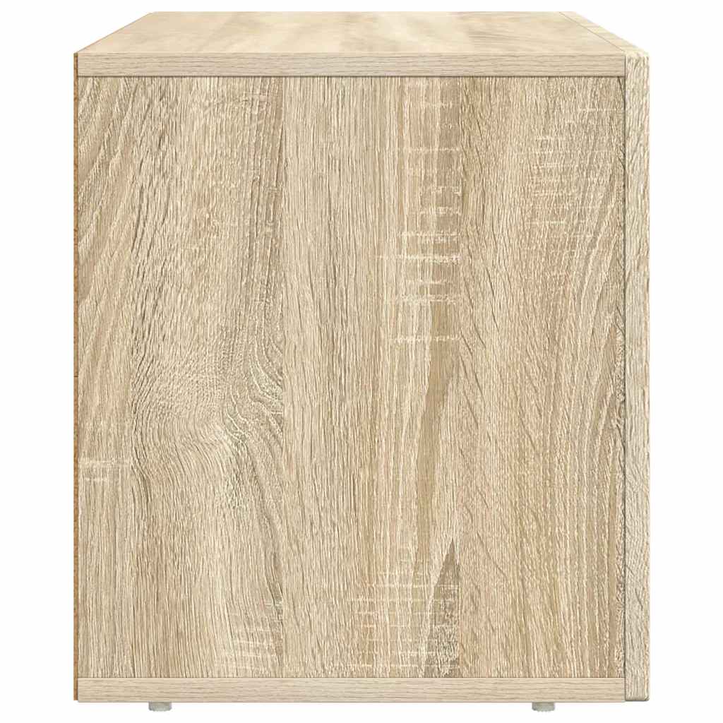 TV-kast Sonoma Eiken 80 x 35 x 40 cm Bewerkt hout is nu te koop bij PeponiXL, paradijselijk wonen!