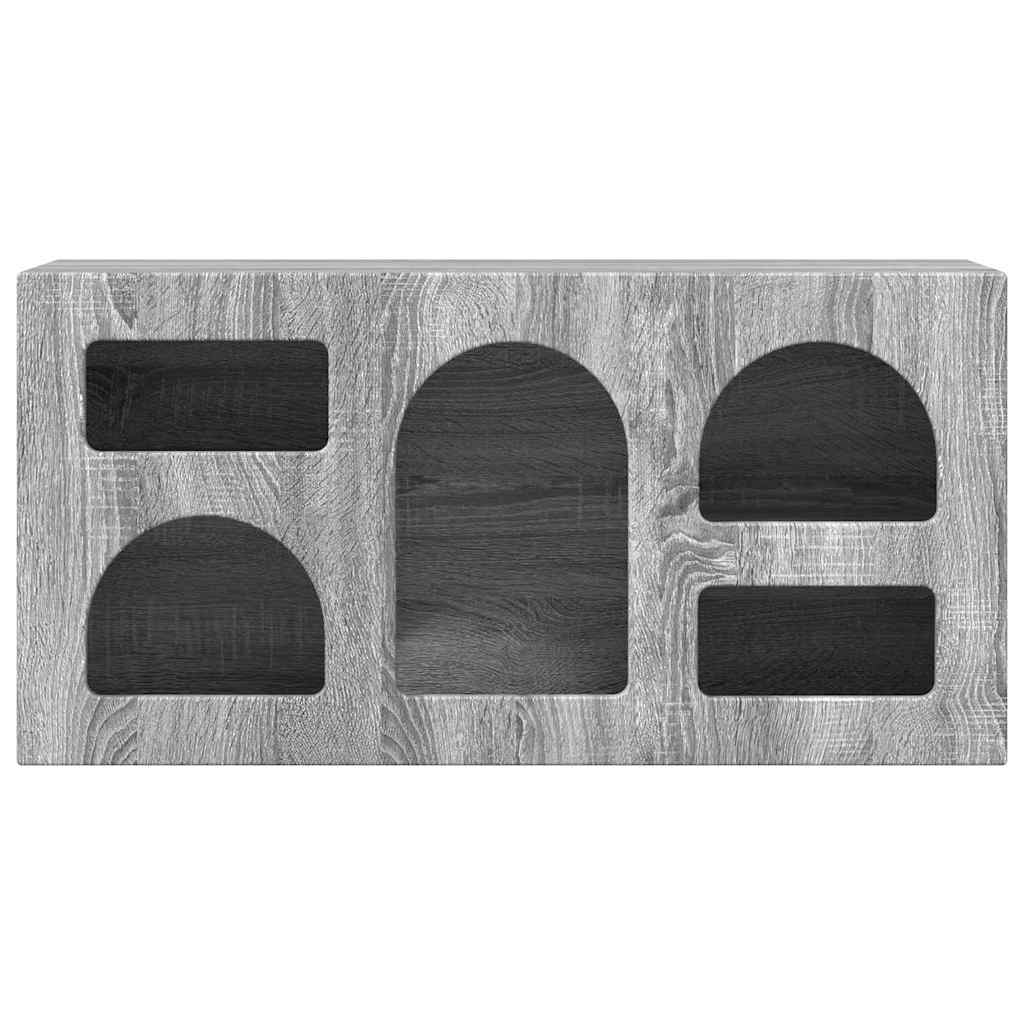 TV-kast Grijs Sonoma 80 x 35 x 40 cm Bewerkt hout is nu te koop bij PeponiXL, paradijselijk wonen!