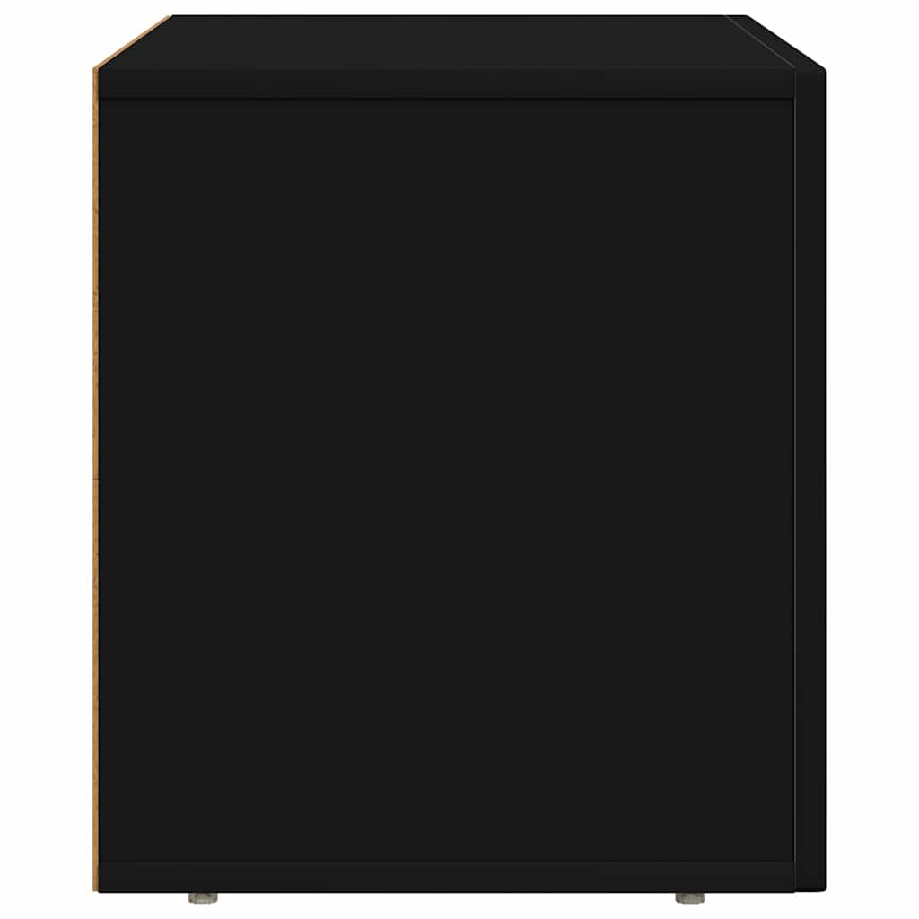 TV-kast Zwart 60 x 35 x 40 cm Bewerkt hout is nu te koop bij PeponiXL, paradijselijk wonen!