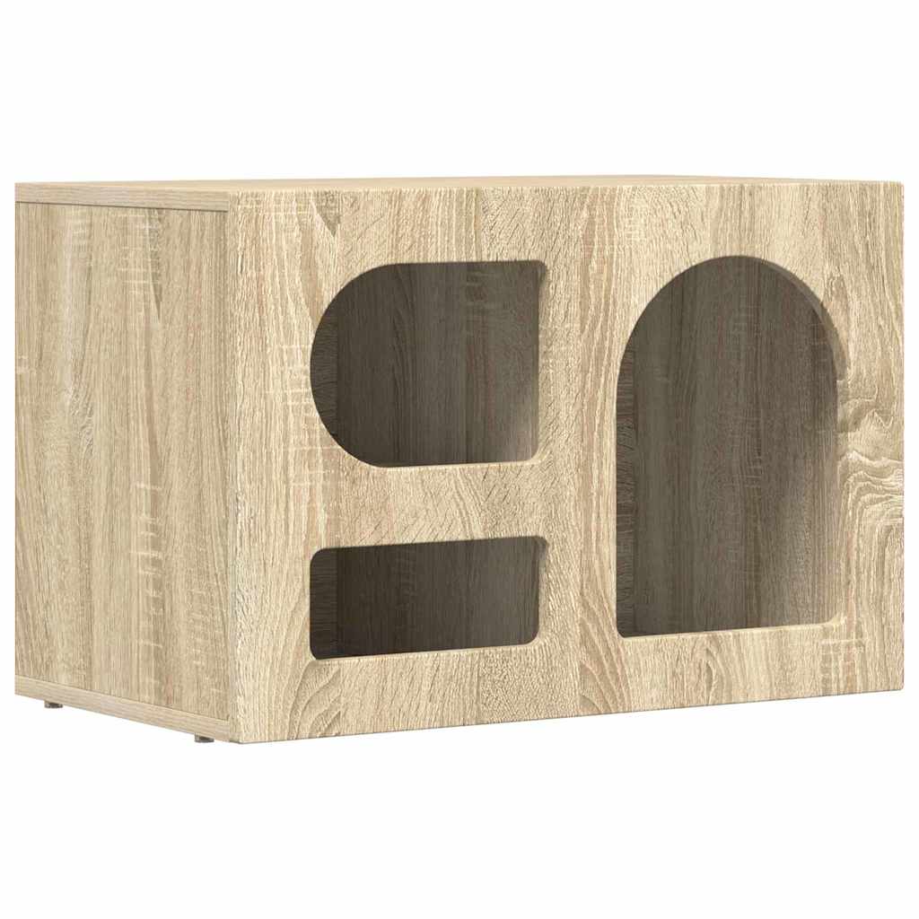 TV-kast Sonoma Eiken 60 x 35 x 40 cm Bewerkt hout is nu te koop bij PeponiXL, paradijselijk wonen!