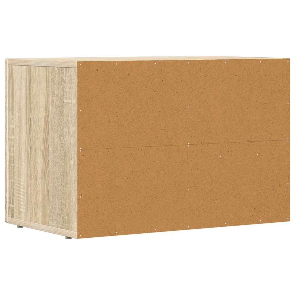 TV-kast Sonoma Eiken 60 x 35 x 40 cm Bewerkt hout is nu te koop bij PeponiXL, paradijselijk wonen!