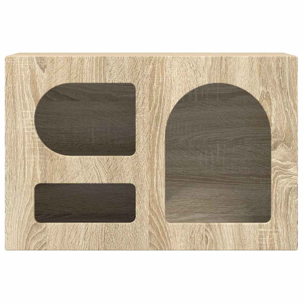 TV-kast Sonoma Eiken 60 x 35 x 40 cm Bewerkt hout is nu te koop bij PeponiXL, paradijselijk wonen!