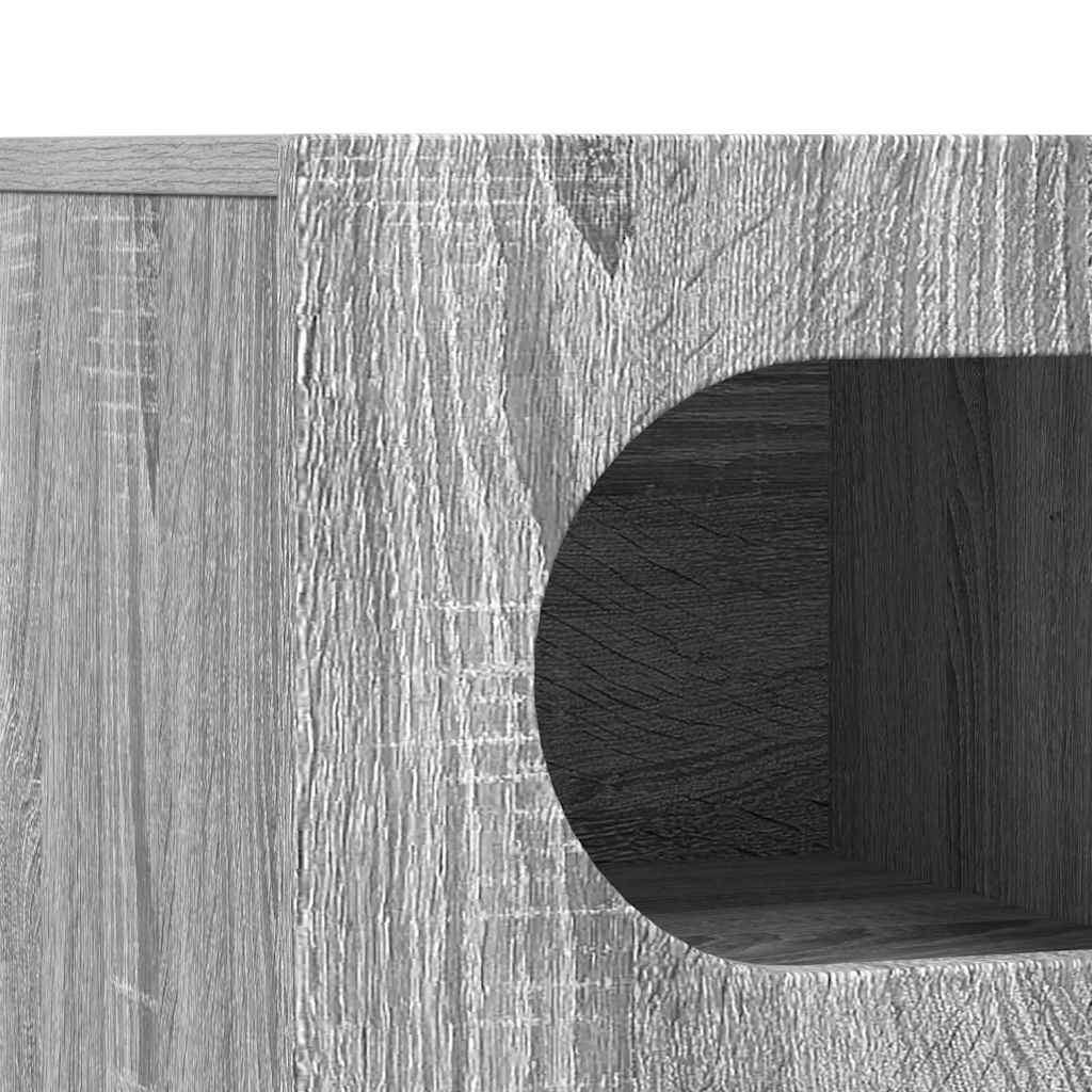 TV-kast Grijs Sonoma 60 x 35 x 40 cm Bewerkt hout is nu te koop bij PeponiXL, paradijselijk wonen!